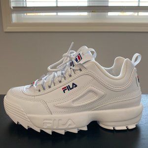 Fila Disruptor 2 Premium Athletic Shoe - White